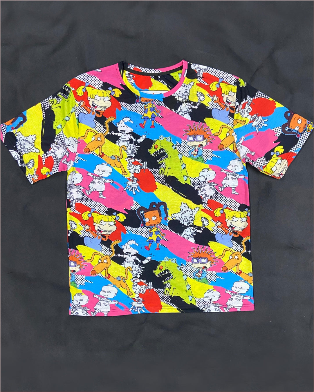 Rugrats Dots Strokes Oversized T-shirt