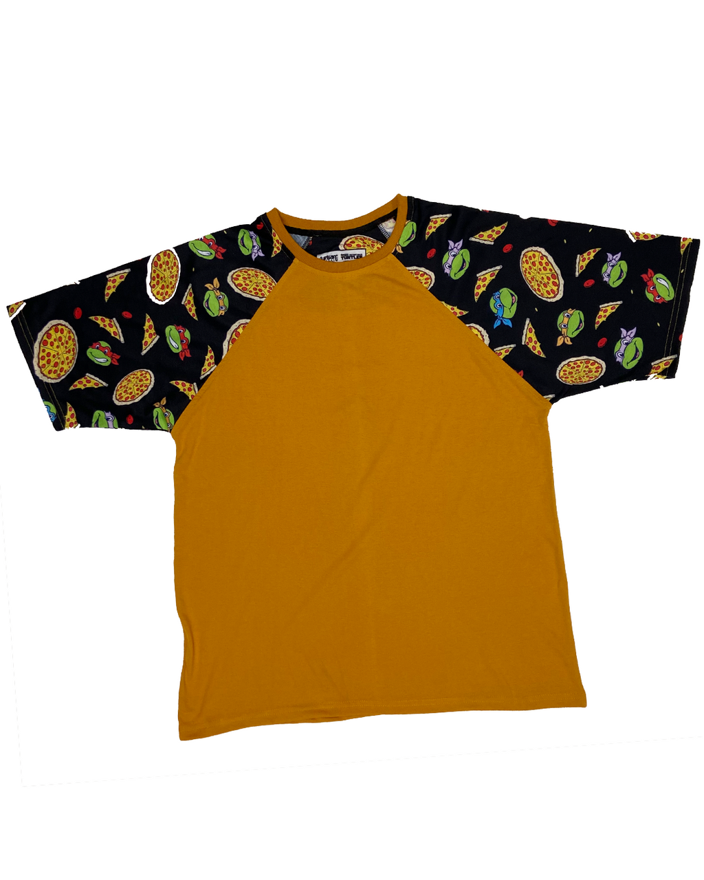 Turtles Retro Oversized Raglan T-shirt Men / 11 XL - Urban Pitara