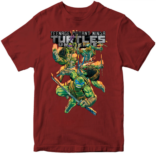 Ninja Turtles Sword Fall 100% Cotton T-shirt