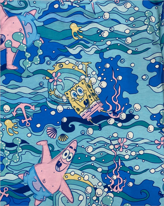 Spongebob and Patrick Star Oversized T-shirt