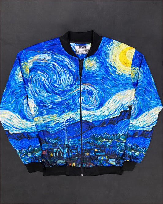 Starry Night Ft. Van Gogh Bomber Jacket