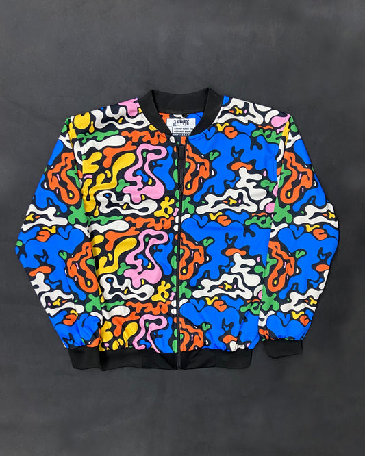 Camo Bubbles Bomber Jacket