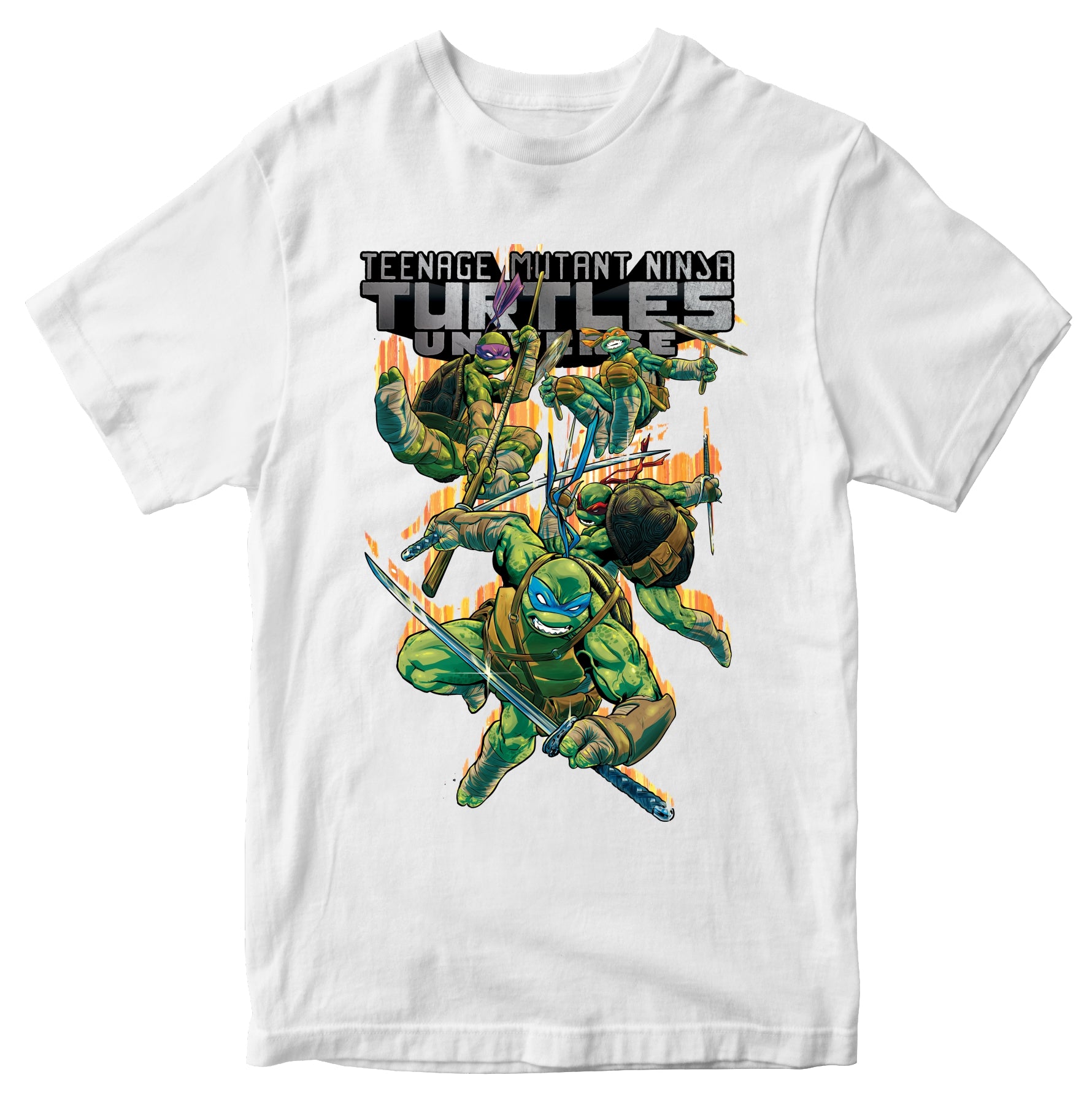 Ninja Turtles Sword Fall 100% Cotton T-shirt