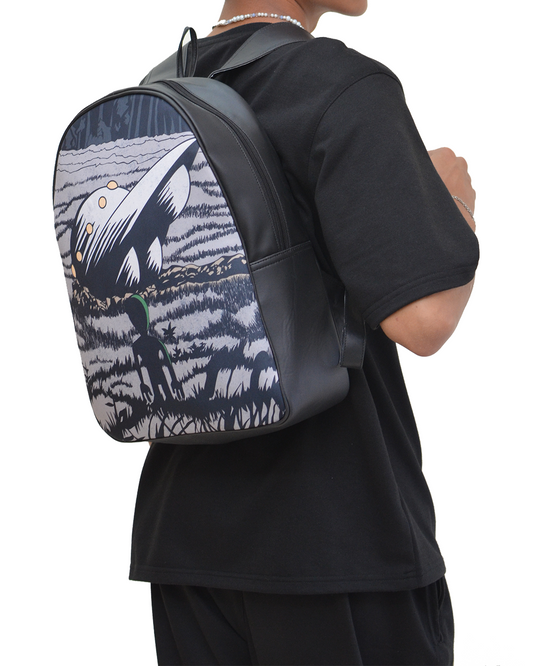 Area 51 Faux Leather D Backpack