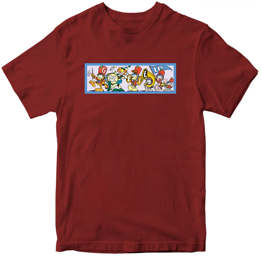 Garfield Orchestra 100% Cotton T-shirt