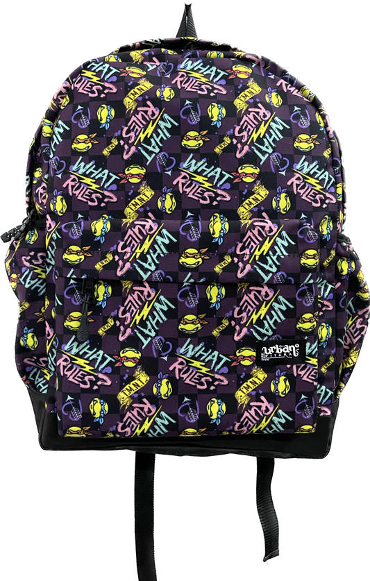 Ninja Turtles What Rules? Canvas Backpack