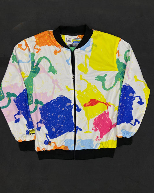 SpongeBob Abstract Bomber Jacket
