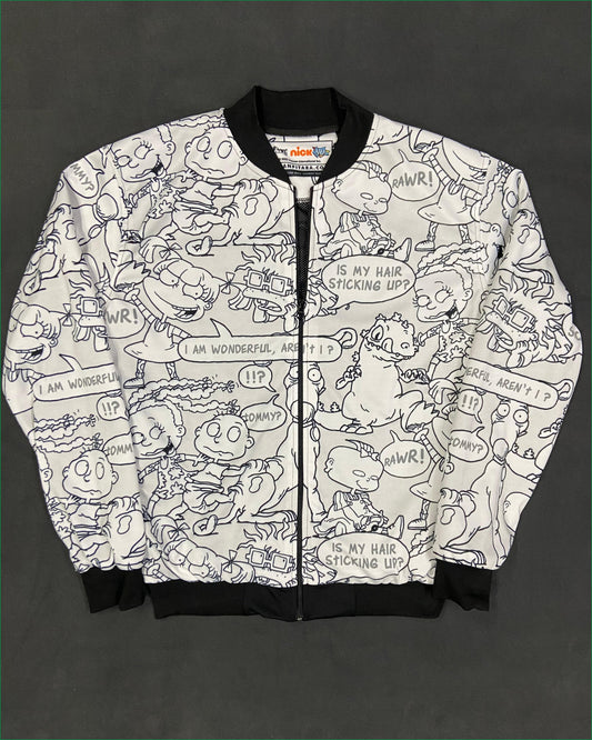 Rugrats Reptar Vox Pop Bomber Jacket