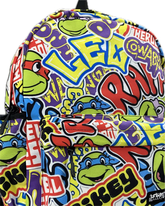 Ninja Turtles Cowabanga Bros Canvas Backpack