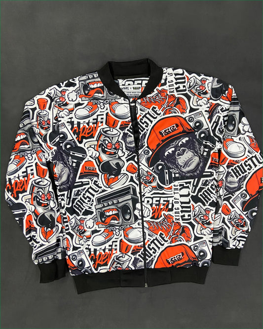 Hustle Street Crew Bomber Jacket
