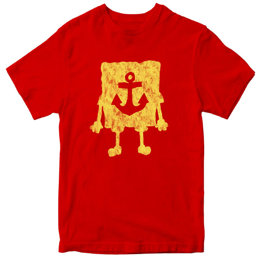 Spongebob Anchor 100% Cotton T-shirt