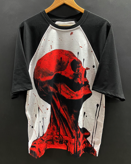 Dead Yet Oversized Raglan T-shirt