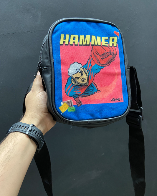Hammer Faux Leather Side Sling Bag