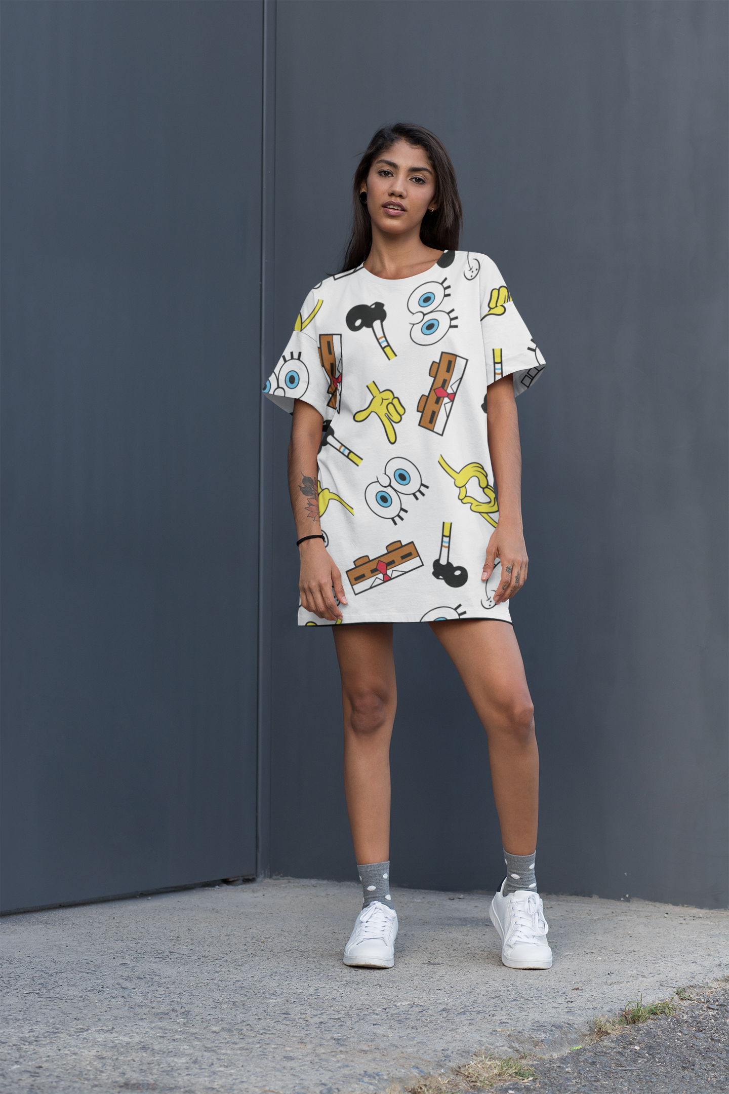 viral dress Spongebob Iconic Icons T-shirt Dress