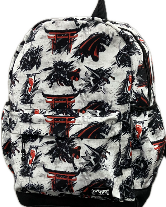 Ninja Turtles Shredder Foot Clan Canvas Backpack