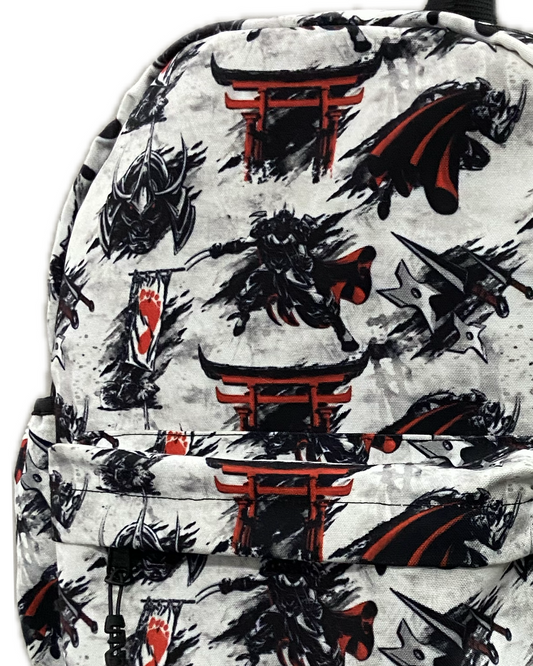 Ninja Turtles Shredder Foot Clan Canvas Backpack
