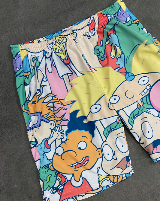 Nickelodeon Toon Fanny Pack and Performance Shorts Combo