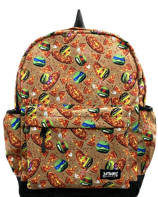 Ninja Turtles Pizza Box Canvas Backpack
