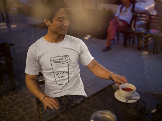 Caffeine Lover 100% Cotton T-shirt