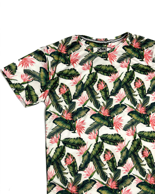 Tropical T-shirt and Shorts Combo