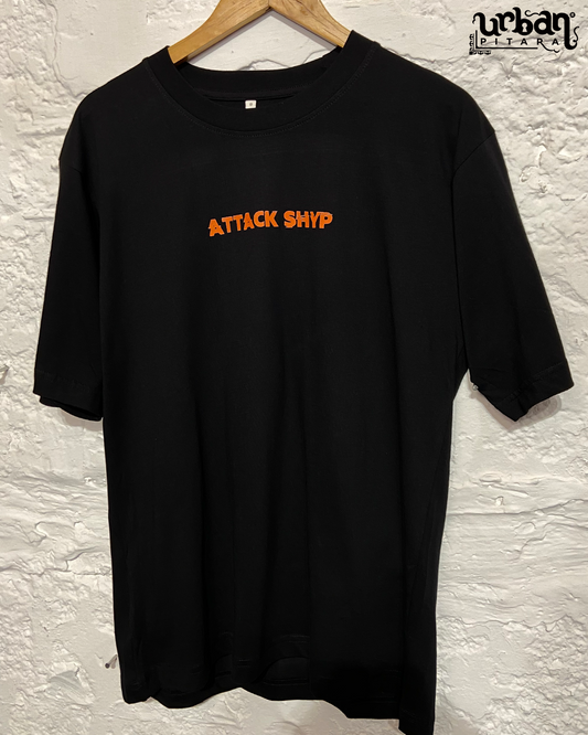 Attack Shyp 100% Cotton Oversized t-shirt