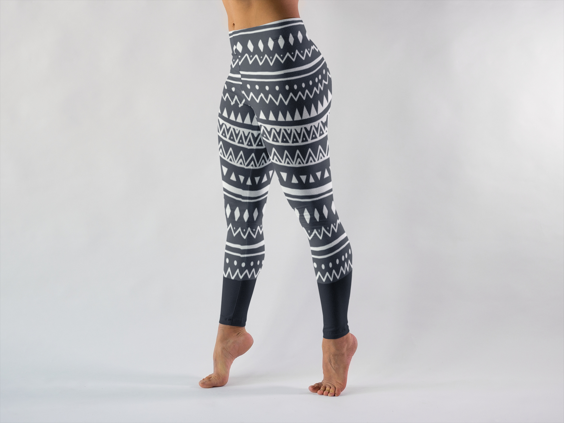 Aztec pattern leggings best sale
