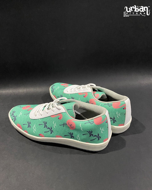 Flamingo Canvas Sneakers