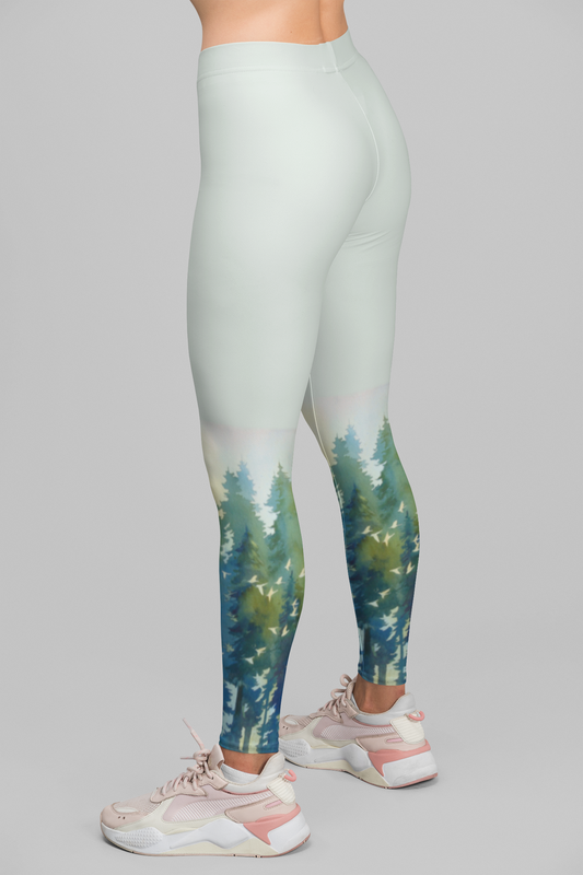 Painted Forest Leggings