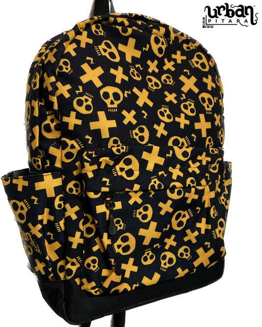 Skully Canvas Backpack
