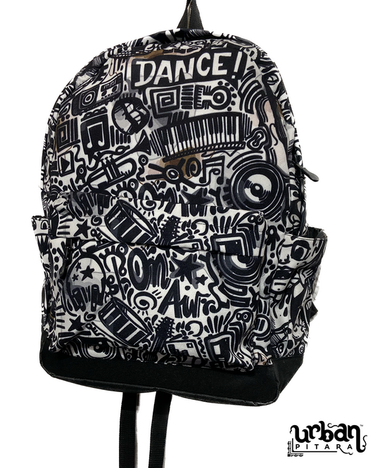 Sounds Good Canvas Backpack