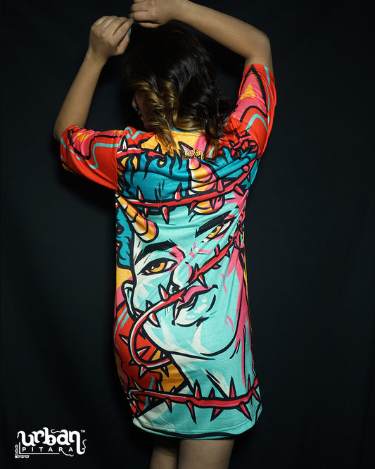 Thorns Oversized Tshirt Dress