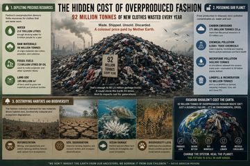92 Million Tonnes Fashion Waste. Every Year. And Fashion Brands Call It Normal.