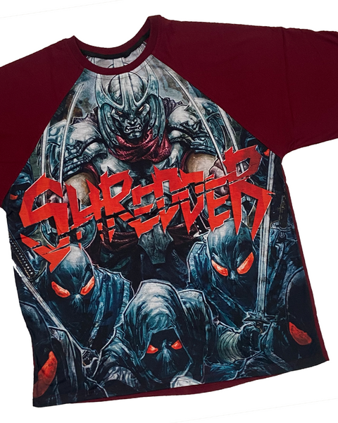 Shredder Force Oversized Raglan T-shirt