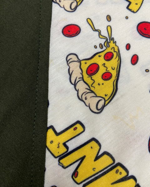 TMNT Pizza Love Oversized Raglan T-shirt