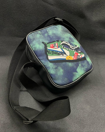 Emerald Sneaker Faux Leather Side Sling Bag