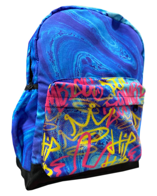 DJ Zombie Canvas Backpack