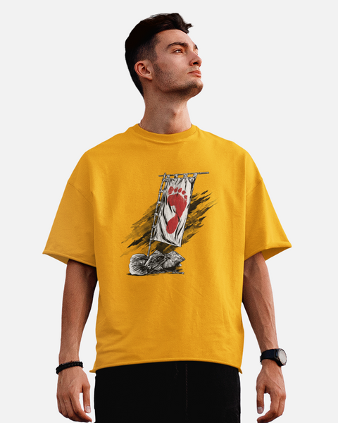 TMNT Shredder Foot Clan Oversized 100% Cotton Tshirt