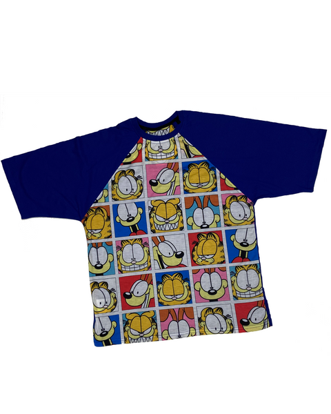 Garfield Grid Oversized Raglan T-shirt