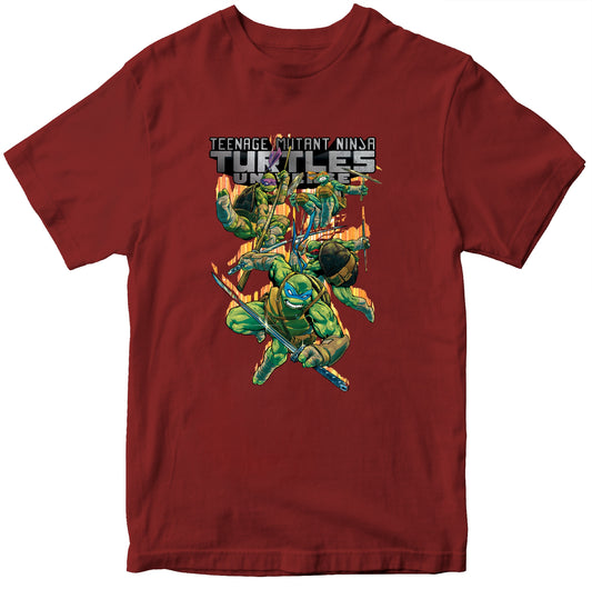 Ninja Turtles Sword Attack 100% Cotton T-shirt
