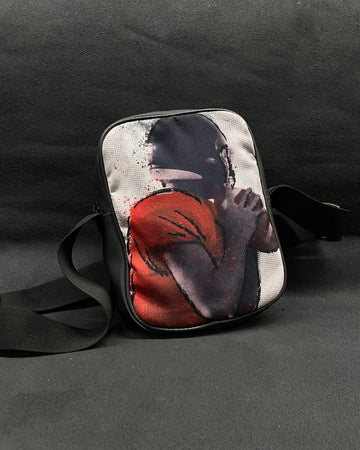 Rugby Faux Leather Side Sling Bag