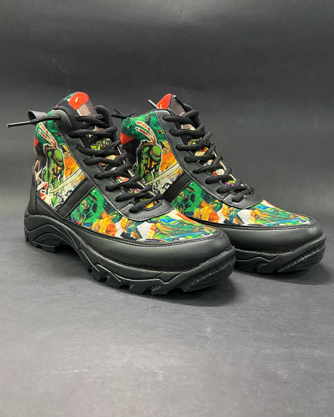 Ninja Turtles High Top Canvas Sneakers