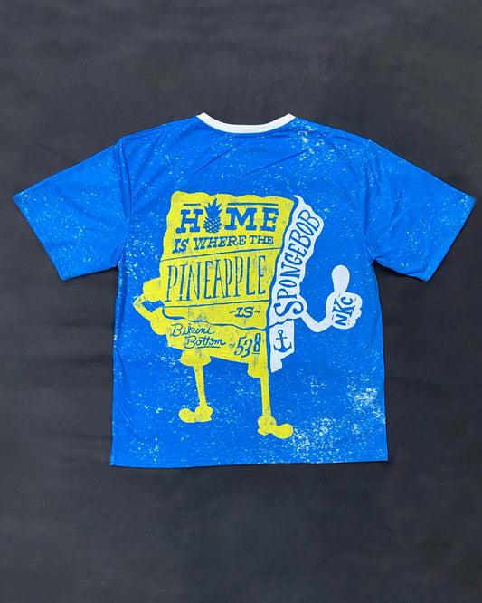 Spongebob Pineapple is Home Oversized T-shirt
