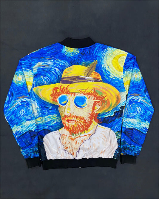 Starry Night Ft. Van Gogh Bomber Jacket