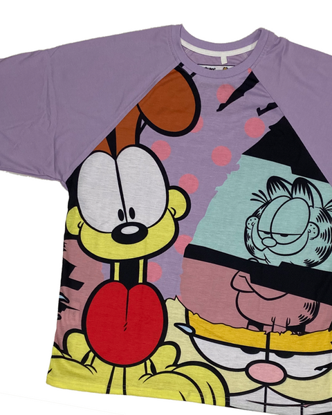 Garfield & Odie Oversized Raglan T-shirt