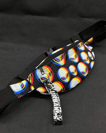 Trippy Alien Fanny Pack