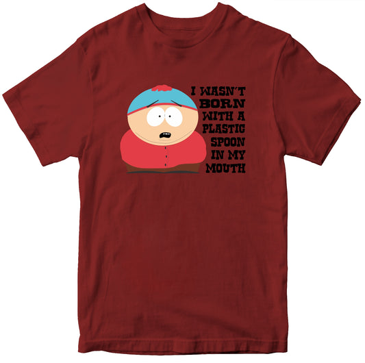 South Park Not A Plastic Spoon 100% Cotton T-shirt
