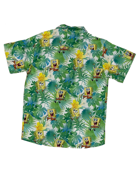 Spongebob Tropical Buttoned Shirt