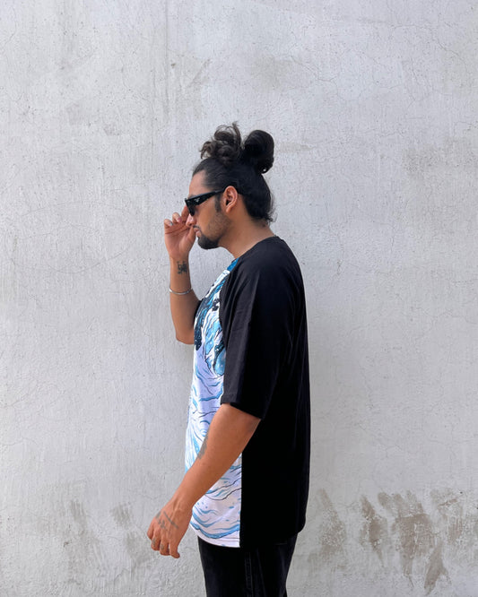 Astro Yeti Oversized Raglan T-shirt