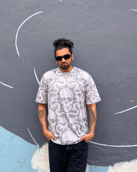 Venom Skull Oversized Tshirt