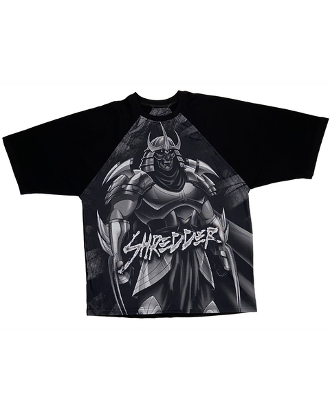 Shredder Monochrome Oversized Raglan T-shirt